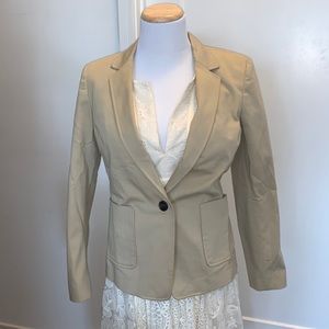 Armani Exchange A/X Tan Blazer Size 4
